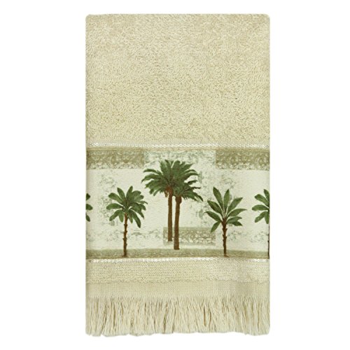 Algopix Similar Product 18 - Bacova Guild Citrus Palm Fingertip Towel