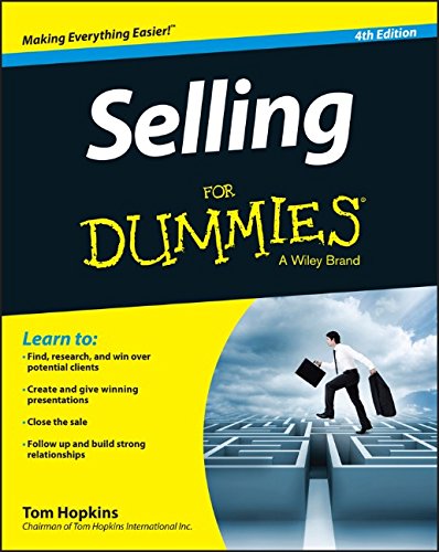Selling For Dummies by Hopkins