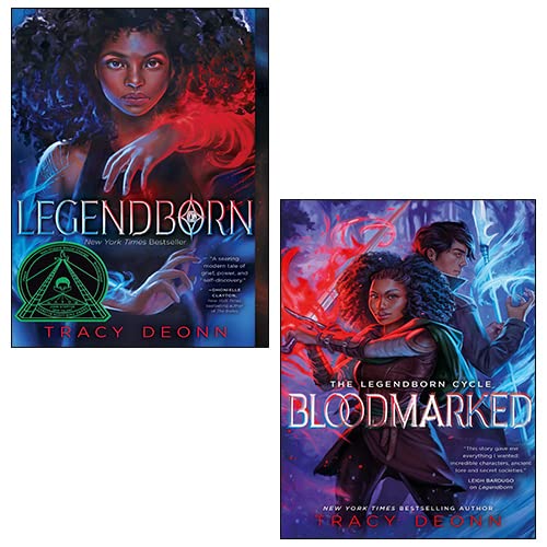 The Legendborn Cycle Series 2 Books Collection Set By Tracy Deonn(Legendborn, Bloodmarked) by Tracy Deonn