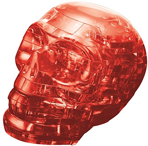 

BePuzzled Skull Crystal Puzzle, Red