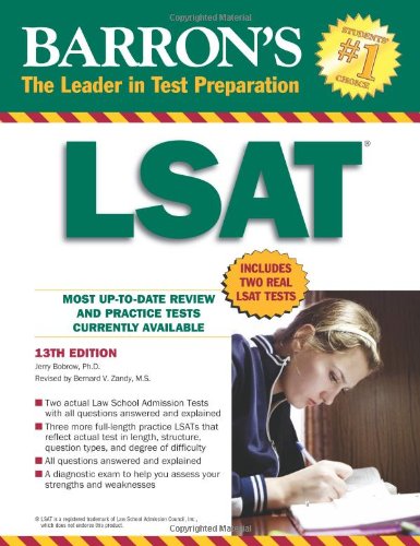 Barron's LSAT: Law School Admission Test by Princeton Review