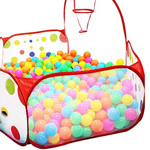 Dreaman Pop up Hexagon Polka Dot Children Ball Play Pool Tent Carry Tote Toy