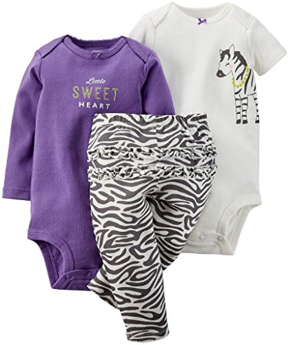 Carter's Baby Girls' 3 Piece Take Me Away Set (Baby)