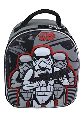 Star Wars EP7 Storm Trooper Dome Shaped Lunch Bag With Molded Front