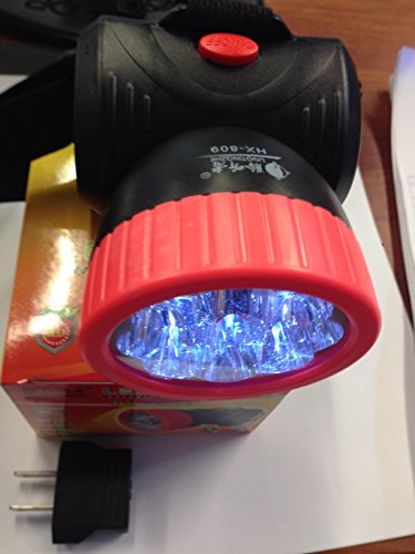 9 led coal miner headlamp, reachargeable camping headlamp, searchlight lighting