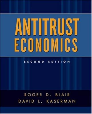 Antitrust Economics