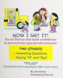 Social Story - Answering Questions & Saying Hi and Bye