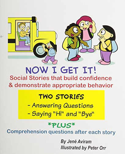 Social Story - Answering Questions & Saying Hi and Bye by Natural Learning Concepts