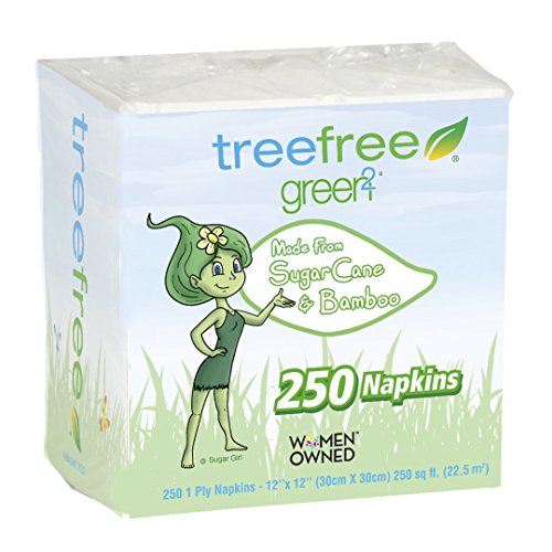 Algopix Similar Product 10 - Green2 100 Tree Free Lunch Napkins
