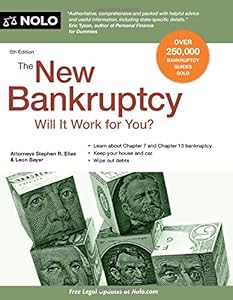 New Bankruptcy, The: Will It Work for You? by Stephen Elias Attorney 
			
			
		
		
		
       	 
       		
       			,