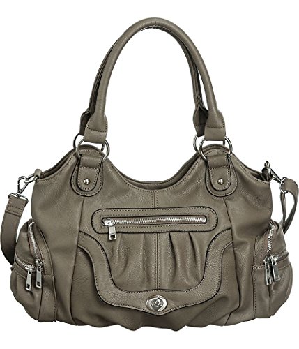 Times Square Shoulder-to-Crossbody Utilitarian Hobo Bag