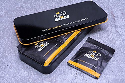 CREP PROTECT Ultimate Shoe Cleaning Wipes, 12-Pack with Tin Case