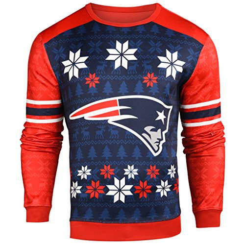 NFL Men's Printed Ugly Sweater, Multiple Teams