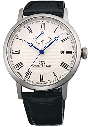 分享给大家的 ORIENT 东方双狮 WZ0341EL 蓝针机械男表