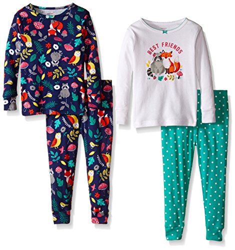 Carter's Baby Girls' 4 Piece PJ Set (Baby)