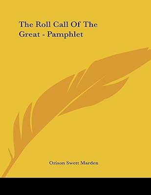 The Roll Call of the Great