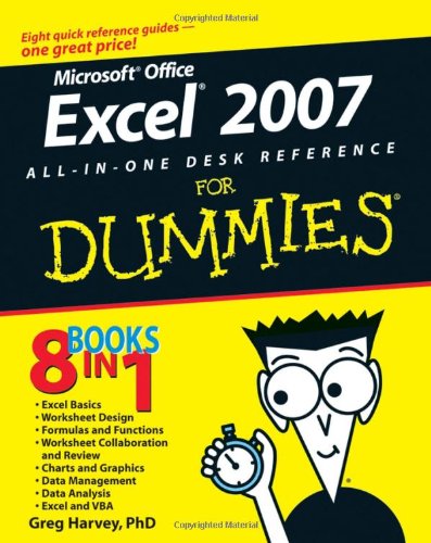Excel 2007 All-In-One Desk Reference For Dummies by Greg Harvey