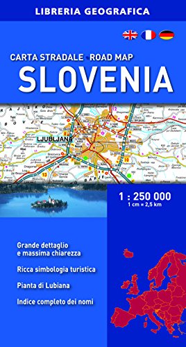 Algopix Similar Product 9 - Slovenia Road Map