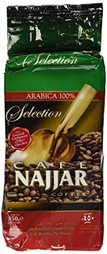 Najjar Arabica 100% Coffee with Ground Cardamom 450 Gr