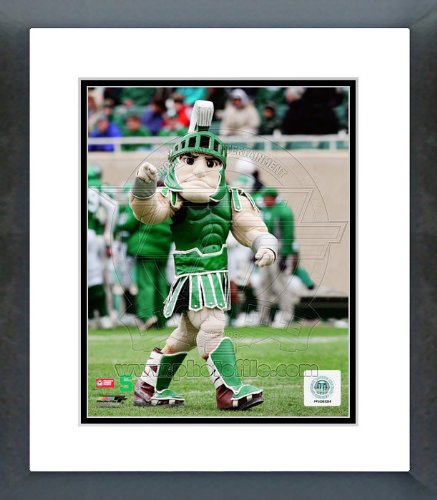 

Michigan State Spartans Mascot Sparty Framed Picture 8x10