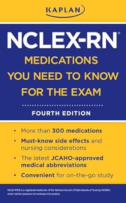 Kaplan NCLEX-RN Medications You Need to Know for the Exam