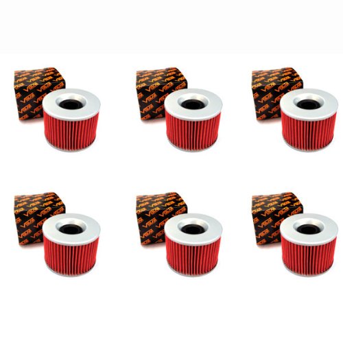 

1980-1983 Kawasaki KZ550 KZ550C LTD Oil Filter - (6 pieces)