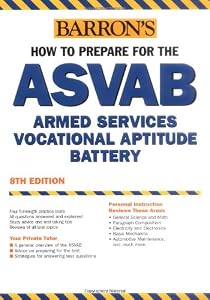 Barrons How to Prepare for the ASVAB: Armed Services Vocational Aptitude Battery (Book only)