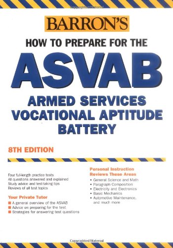 Barrons How to Prepare for the ASVAB: Armed Services Vocational Aptitude Battery (Book only) by Barron's Educational Series