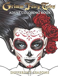 Grimm Fairy Tales Adult Coloring Book Different Seasons