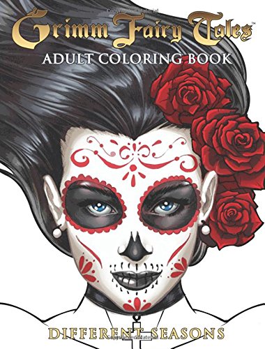 Grimm Fairy Tales Adult Coloring Book Different Seasons by Joe Brusha