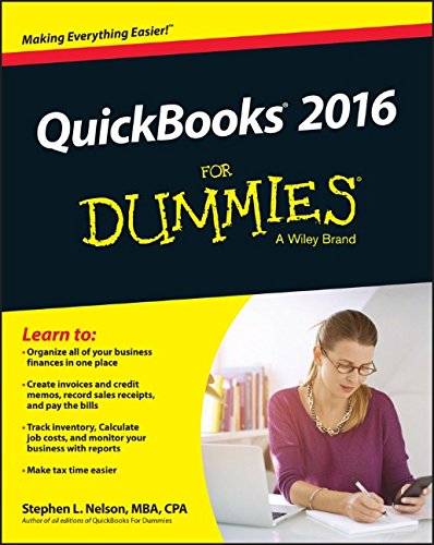 QuickBooks 2016 For Dummies by Stephen L Nelson