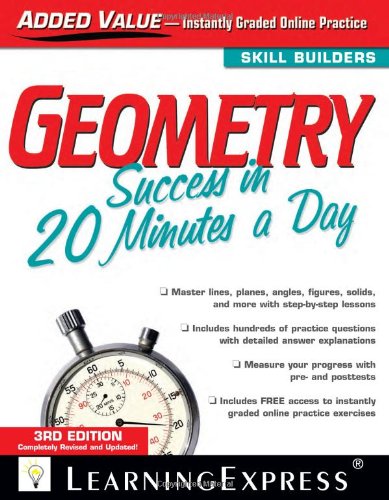 Geometry Success in 20 Minutes a Day by LearningExpress Editors