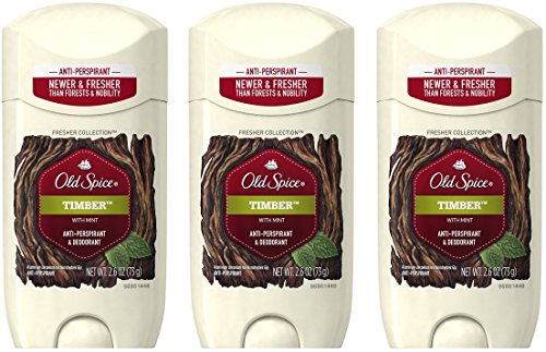 Old Spice Timber, 2.6 Ounce, 3 Pack