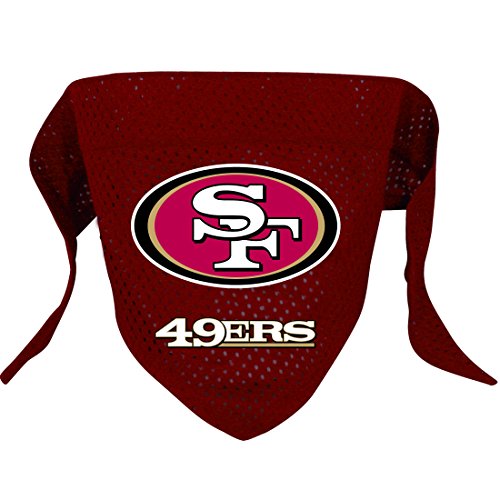 Hunter MFG San Francisco 49ers Mesh Dog Bandana, Large