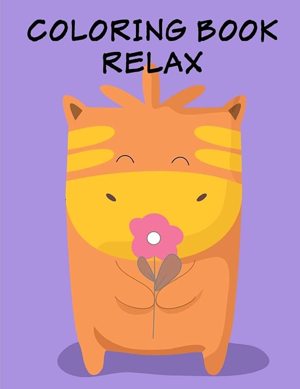 Coloring Book Relax: coloring pages with funny images to Relief Stress for kids and adults (Kids gift idea) by J.K. Mimo
