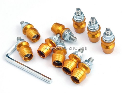 

10 PCS Motorcycle Windshield Bolts Screw + Washer Nuts Fit For Honda CBF1000 2006-2009