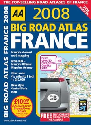 AA 2008 Big Road Atlas France (Aa Atlases)