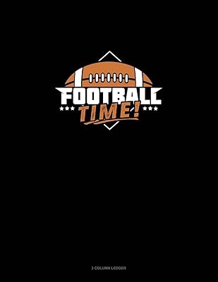 Football Time: 3 Column Ledger