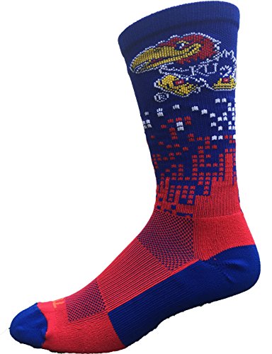 Kansas Jayhawks Downtown Crew Socks