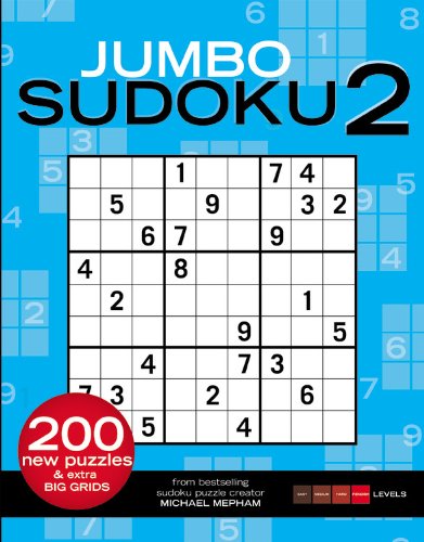 Jumbo Sudoku 2 by Michael Mepham