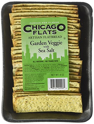 Algopix Similar Product 1 - Chicago Flats Flatbread Veggie with