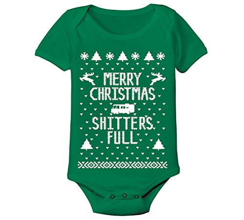 Merry Christmas Shitters Full Infant Baby One Piece