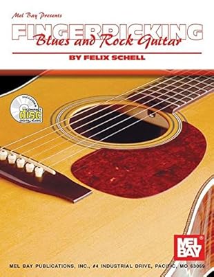 Mel Bay Fingerpicking Blues and Rock Guitar