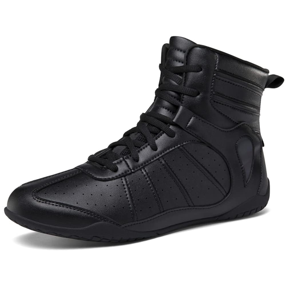 Mens Womens Boxing Boots Fashion Boxers Fitness Sneakers Breathable Sparring Trainers Mesh Wrestling Athletic Shoes_vogvips.com