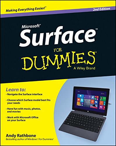 Surface For Dummies by Andy Rathbone
