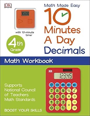 10 Minutes a Day: Decimals, Fourth Grade