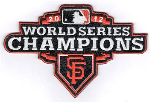 2012 San Francisco Giants MLB World Series Champions Jersey Sleeve Patch (Orange Border)