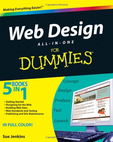 Web Design All-in-One For Dummies by Sue Jenkins