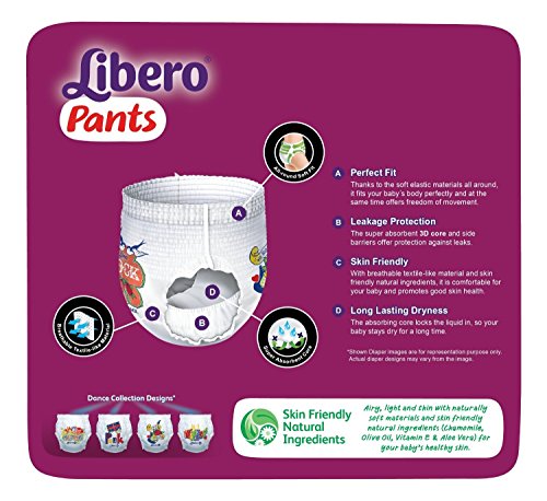 Libero Baby Diaper Pants (Large) - Pack Of 2