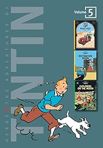 The Adventures of Tintin, Vol. 5: Land of Black Gold / Destination Moon / Explorers on the Moon